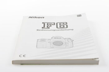Nikon F6 Bedienungsanleitung
