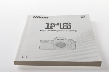 Nikon F6 Bedienungsanleitung
