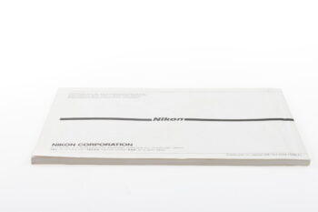 Nikon F4 / F4s Bedienungsanleitung