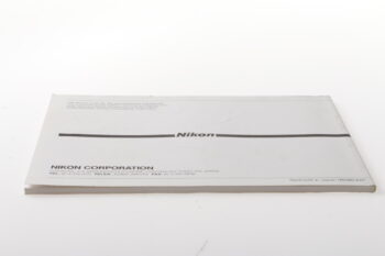 Nikon F4 / F4s Bedienungsanleitung