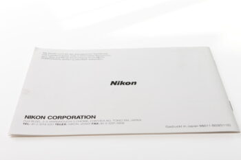 Nikon F4E Bedienungsanleitung