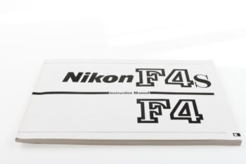 Nikon F4 / F4s Instruction Manual