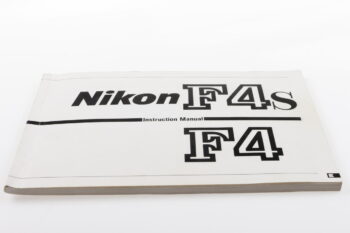 Nikon F4 / F4s Instruction Manual