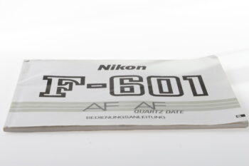 Nikon F-601 Bedienungsanleitung