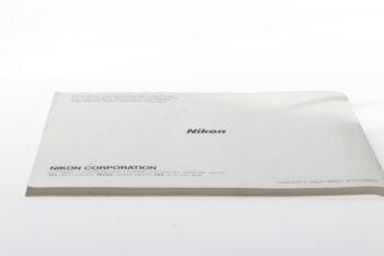 Nikon F-601 Bedienungsanleitung