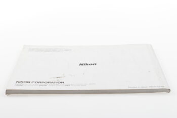 Nikon F-601 Bedienungsanleitung