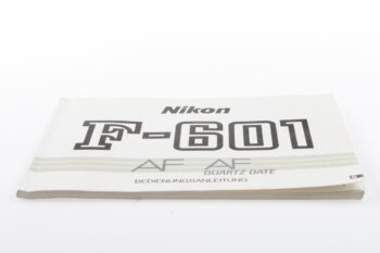 Nikon F-601 Bedienungsanleitung