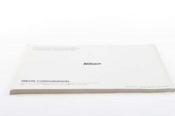 Nikon F-601 Bedienungsanleitung