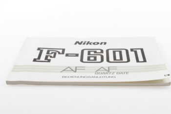 Nikon F-601 Bedienungsanleitung