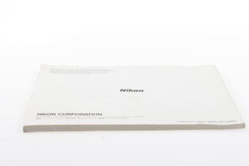 Nikon F-601 Bedienungsanleitung