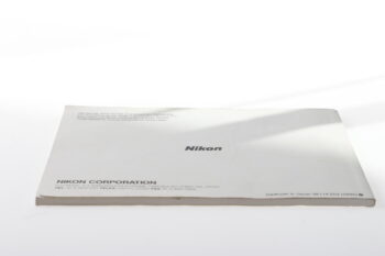 Nikon F-601 Bedienungsanleitung