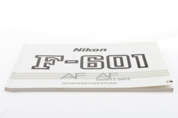 Nikon F-601 Bedienungsanleitung