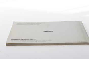 Nikon F-601 Bedienungsanleitung