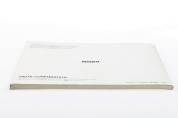 Nikon F-601 Bedienungsanleitung