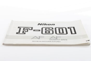 Nikon F-601 Bedienungsanleitung