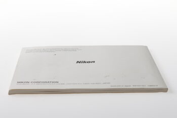 Nikon F90X Bedienungsanleitung