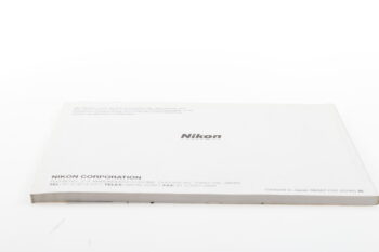 Nikon F90X Bedienungsanleitung