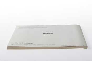 Nikon F90X Bedienungsanleitung