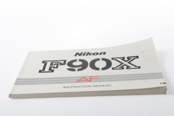 Nikon F90X Instruction Manual