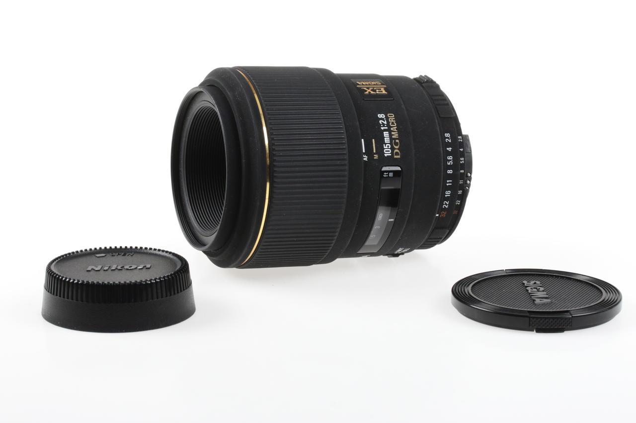 SIGMA 105mm f/2,8 EX DG Macro für Nikon F (FX) - #3055405