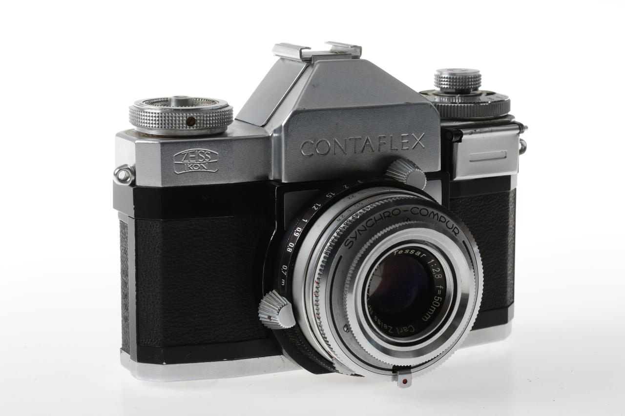 Zeiss Ikon Contaflex IV mit Tessar 50mm f/2,8 - #M28369