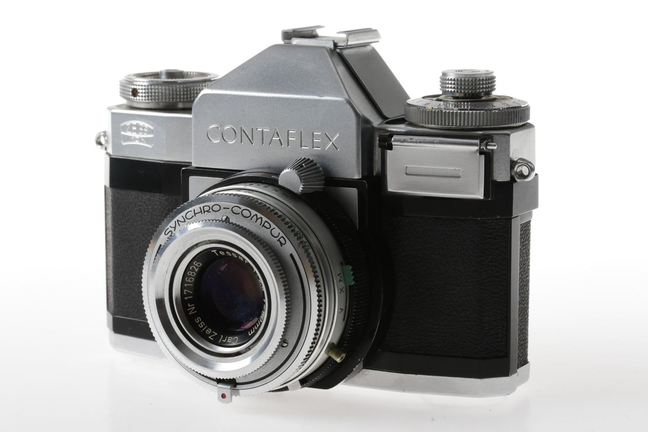 Zeiss Ikon Contaflex IV mit Tessar 50mm f/2,8 - #M28369
