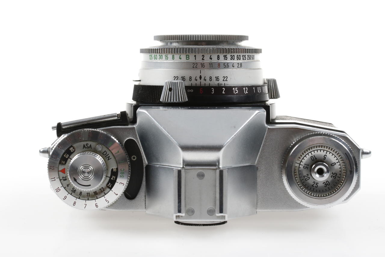 Zeiss Ikon Contaflex IV mit Tessar 50mm f/2,8 - #M28369