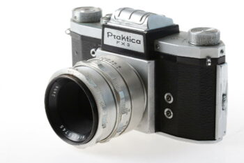 Praktica FX Gehäuse mit T 50mm f/2,8 Objektiv - #4945745