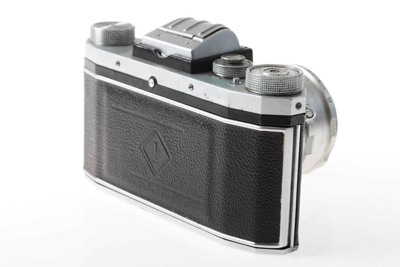 Praktica FX Gehäuse mit T 50mm f/2,8 Objektiv - #4945745