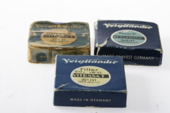 Voigtländer Filtersatz 40,5mm UV, Gelb G1,5, Fokotar 0,15