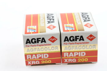 Agfa Agfacolor Rapid XRG 200 Film - 2 Stück abgelaufen
