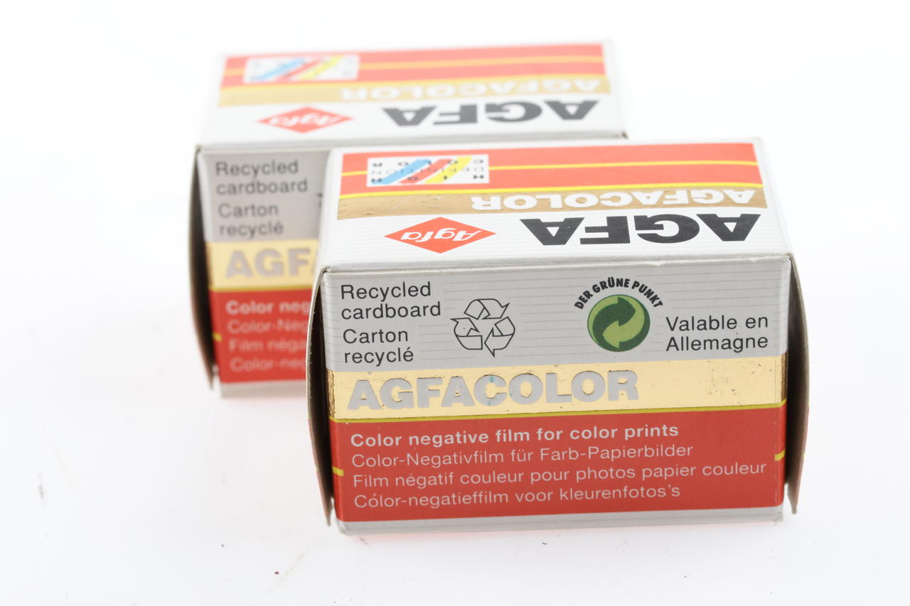 Agfa Agfacolor Rapid XRG 200 Film - 2 Stück abgelaufen