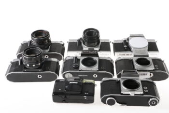 Konvolut diverse SLR Kameras - 8 Stück Bastlergeräte