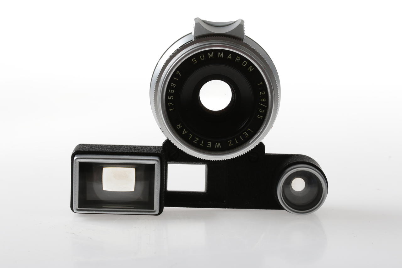 Leica Summaron 35mm f/2,8 mit Brille für Leica M - #4755917