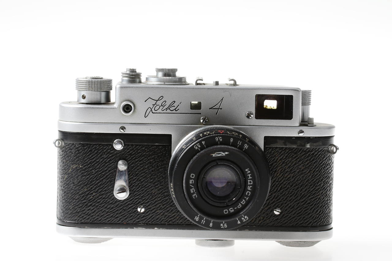 KMZ ZORKI 4 mit Industar-50 50mm f/3,5 - defekt - #6601085