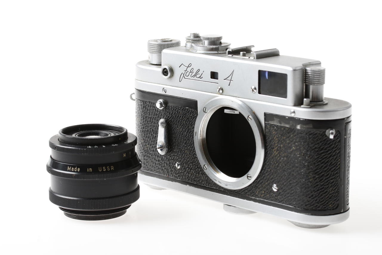 KMZ ZORKI 4 mit Industar-50 50mm f/3,5 - defekt - #6601085
