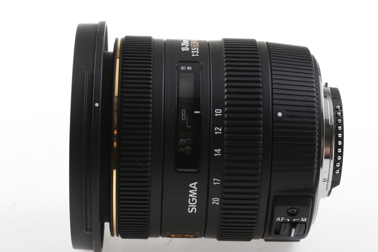 SIGMA 10-20mm f/3,5 EX DC HSM für Nikon F (DX)