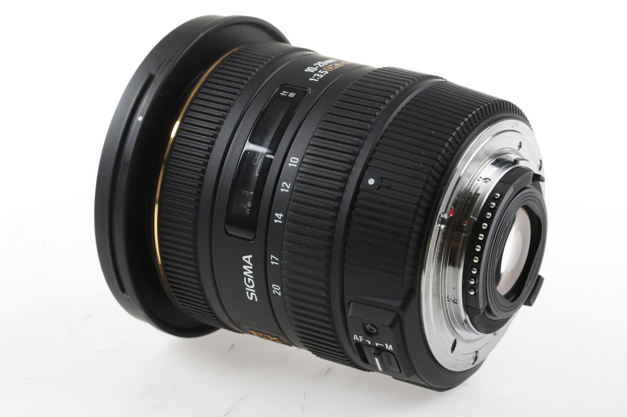 SIGMA 10-20mm f/3,5 EX DC HSM für Nikon F (DX)