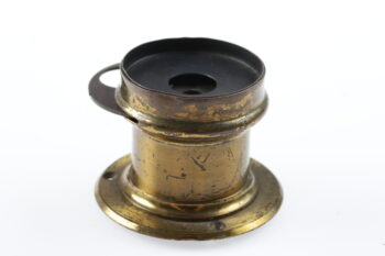 Messingobjektiv f= ca. 140mm