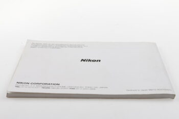 Nikon F90 / F90S / F90D Bedienungsanleitung