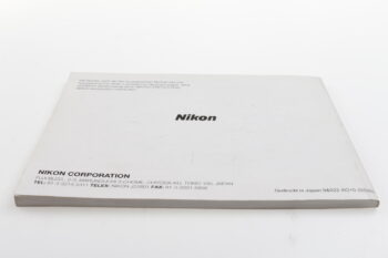 Nikon F90 / F90S / F90D Bedienungsanleitung