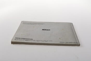 Nikon F90 / F90S / F90D Bedienungsanleitung