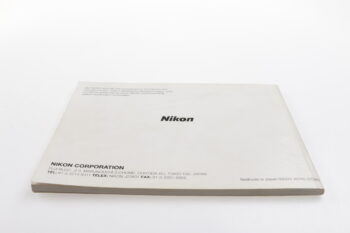 Nikon F90 / F90S / F90D Bedienungsanleitung