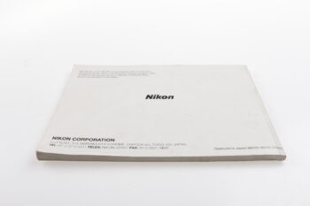Nikon F90 / F90S / F90D Bedienungsanleitung
