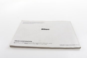Nikon F90 / F90S / F90D Bedienungsanleitung