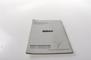 Nikon F100 Bedienungsanleitung