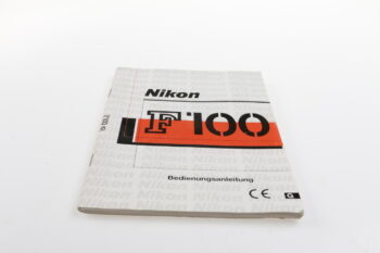 Nikon F100 Bedienungsanleitung