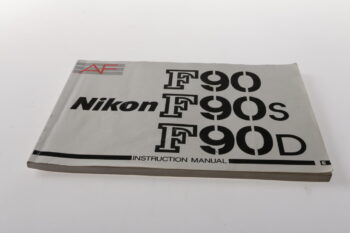 Nikon F90 / F90S / F90D Instruction Manual englisch