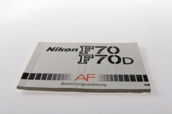 Nikon F70 / F70D Bedienungsanleitung