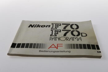 Nikon F70 / F70D Bedienungsanleitung